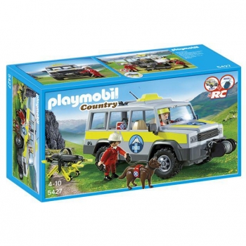 Playmobil - Vehículo de Rescate de Montaña