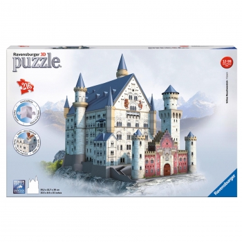 Ravensburger - Puzzle 3D Castillo de Neuschwanste