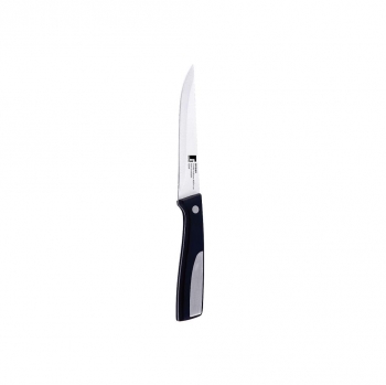 Cuchillo Verduras de Acero Inoxidable BERGNER Resa 12,5 cm - Negro