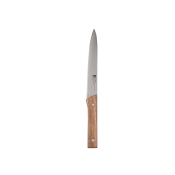 Cuchillo Panero de Acero inoxidable BERGNER Nature 20 cm. - Madera