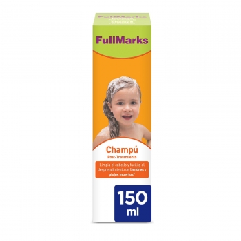 Champú Post-tratamiento de Piojos Fullmarks 150 ml