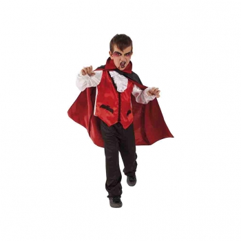 Disfraz El Conde Dracula Infantil Talla S de 3 a 4 años