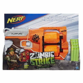 Hasbro- Nerf Zombiestrike Flipfury
