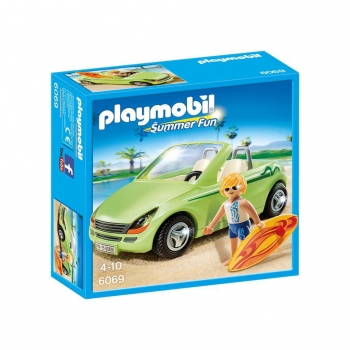 Playmobil - Surfista con Descapotable