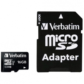 Tarjeta de Memoria Verbatim Micro SD Premium 16 GB