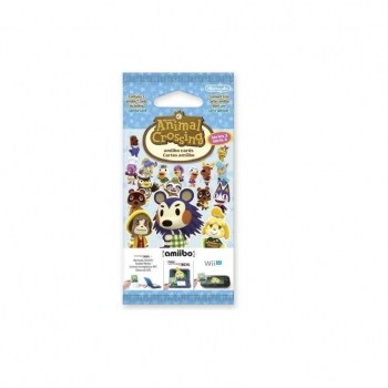 Amiibo Pack 3 Tarjetas Animal Crossing HDD Serie 3 para videojuegos compatibles