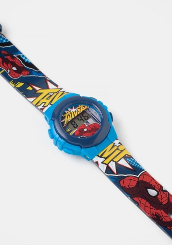 Reloj digital estampado de Niño Spiderman