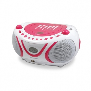 Radio CD MP3 Metronic Pop Pink