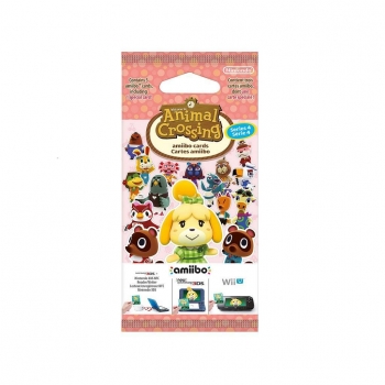 Amiibo Pack 3 Tarjetas Animal Crossing HHD - SERIE 4