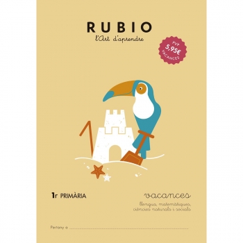 RUBIO VACANCES 1 PRIMARIA RUBI