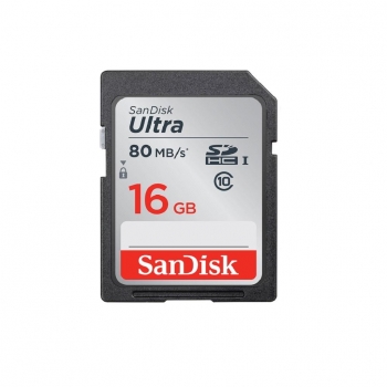 Tarjeta de Memoria Sandisk SDHC Ultra 16GB