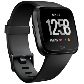 Smartwatch Fitbit Versa - Negro/Aluminio