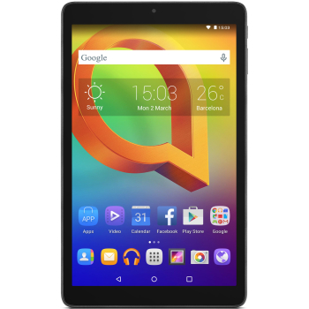 Tablet Alcatel A3 con Quad Core, 1GB, 16GB, 25,65 cm - 10,1" - Negra
