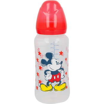 Biberón Anticólico 360 ML de Boca Ancha Disney