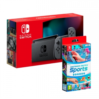 Nintendo Switch Neón Rojo y Azul + Switch Sports