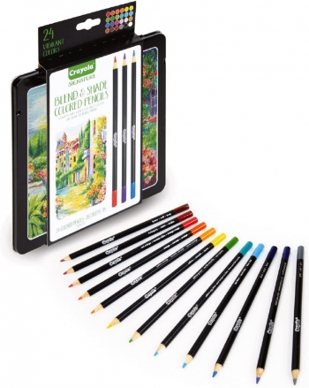 Crayola Signature - 24 Lapices De Colores Para Mezclar 68-2026