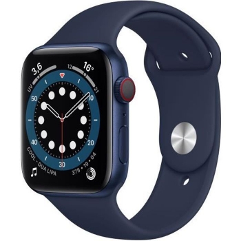 Apple Watch Series 6 Cellular 44 mm aluminio azul correa deportiva azul