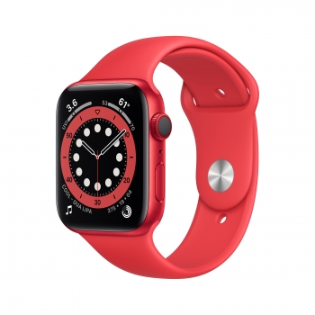 Apple Watch Series 6 Cellular 44 mm aluminio rojo correa deportiva rojo (RED)