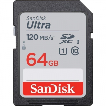 Sandisk Ultra 64gb Sdxc Memory Card 120mb/s