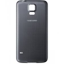 Tapa De Bateria Para Samsung Galaxy S5, G900f I9600 ( Carcasa Trasera ) Gris Negra