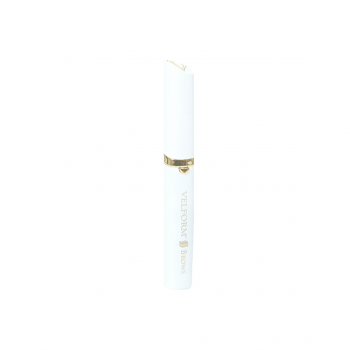Depiladora Facial - Velform Brows - Blanca - Adulto - Depiladora De Cejas - Cabezal Bañado En Oro 18k