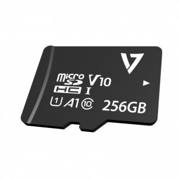 V7 - Tarjeta Micro-sdxc U3 V30 A1 Clase 10 De 256gb + Adaptador