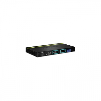 Trendnet - Tpe-1620ws Managed Network Switch L2 Gigabit Ethernet (10/100/1000) Energía Sobre Ethernet (poe) 1u Negr