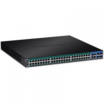 Trendnet Tpe-5240ws, Gigabit Ethernet (10/100/1000), Bidireccional Completo (full Duplex), Energía Sobre Ethernet (poe), Montaje En Rack, 1u