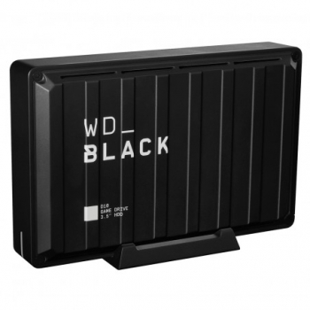 Western Digital - D10 Disco Duro Externo 8000 Gb Negro, Blanco
