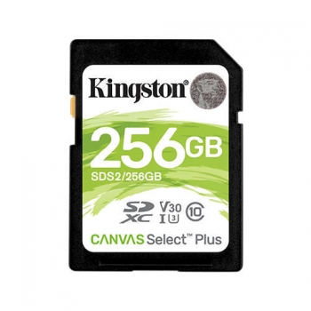 Memoria Sd 256gb Canvas Select Plus Kingston