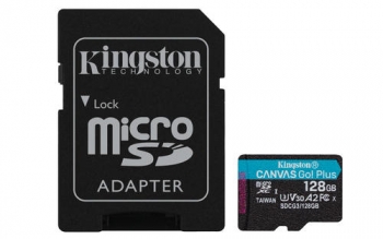Mem Micro Sdxc 128gb Kingston Canvas Go Uhs-i Cl10
