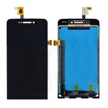 Lcd Screen Touch Display Vidrio Flex Cable Negro Para Wiko Wax + Kit