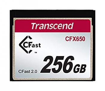 Transcend Cfx650 256gb Cfast 2.0 Mlc Memoria Flash - Memoria Flash