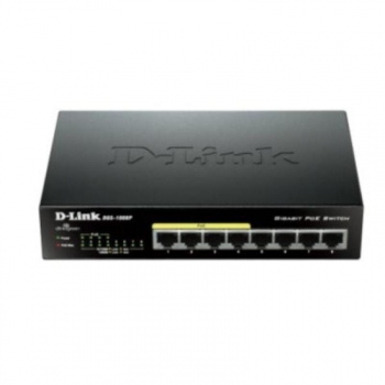 Switch D-link Dgs-1008p 8 P 10 / 100 / 1000 Mbps