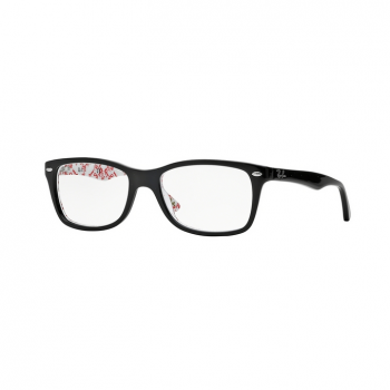 Gafas De Sol Ray-ban Highstreet Rx5228-5014 Color Top Black On Texture White