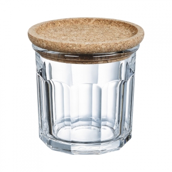 Bote Luminarc Pure Jar Cristal Transparente Corcho (6 Unidades) (0,42 L)