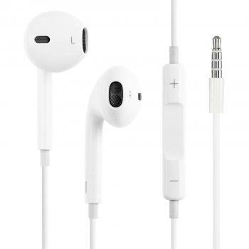 Apple Earpods Auriculares 3,5 Mm Blancos – Mando Y Micro