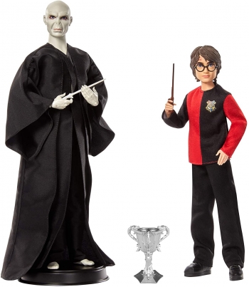 Mattel- Harry Potter Pack De Figuras Harry Potter Contra Voldermort Gnr38