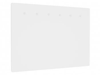 La Web Del Colchon -cabecero Tapizado Macedonia Para Cama De 160 (170 X 120 Cms) Blanco