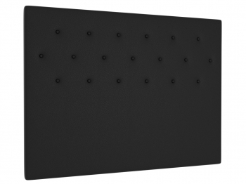 La Web Del Colchon -cabecero Tapizado Melania Para Cama De 160 (170 X 120 Cms) Negro