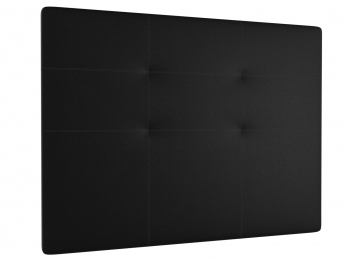La Web Del Colchon -cabecero Tapizado Atenas Para Cama De 210 (220 X 120 Cms) Negro