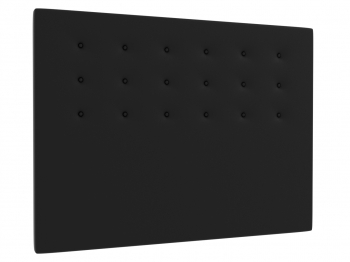 La Web Del Colchon -cabecero Tapizado Miconos Para Cama De 180 (190 X 120 Cms) Negro