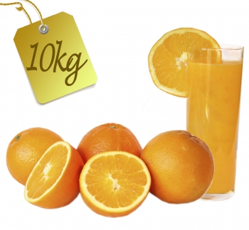 Caja De 10kg Naranjas Navelinas Zumo Fruteando