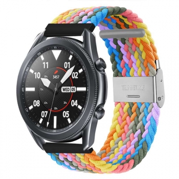 Correa Solo Loop Ajustable Trenzada Para Huawei Watch Gt 3 Elegant 42mm Coloré