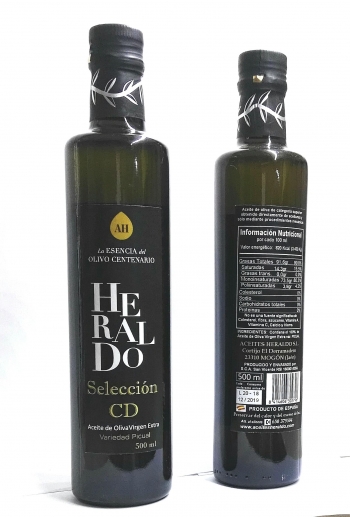 Selección Cd, 6 Botellas 500ml. Aceite De Oliva Virgen Extra Picual (jaén)