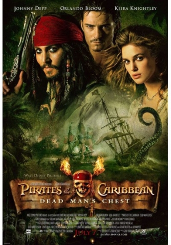 Piratas Del Caribe - El Cofre Del Hombre Muerto (poster)