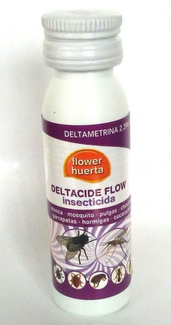 Flower Insecticida Deltacide Flow, Envase 25 Cc