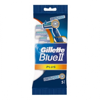 Maquinillas De Afeitar Desechables Blue Ii Plus Gillette (5 Uds)