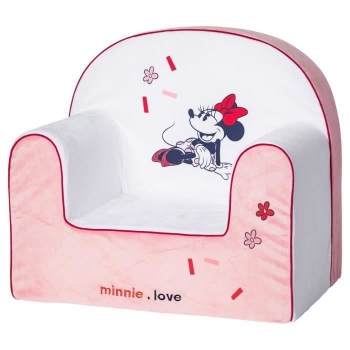 Sillón Con Confeti Minnie Extraíble - 25 Cm