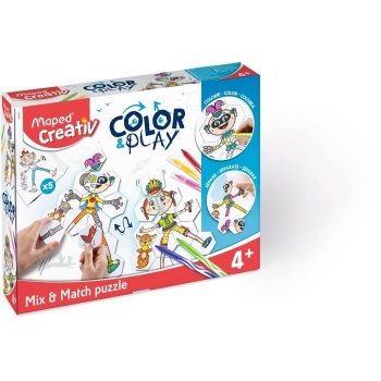 Maped Creativ - Color & Play - Puzzle A Construire